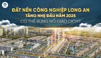 ĐẤT NỀN CÔNG NGHIỆP LONG AN TĂNG NHẸ ĐẦU NĂM 2025