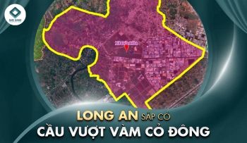 LONG AN SẮP CÓ CẦU VƯỢT VÀM CỎ ĐÔNG