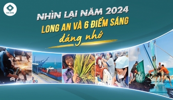 NHÌN LẠI NĂM 2024 - LONG AN VÀ 6 ĐIỂM SÁNG ĐÁNG NHỚ