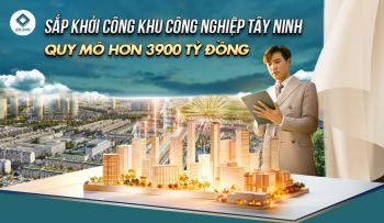 SẮP KHỞI CÔNG KHU CÔNG NGHIỆP TÂY NINH QUY MÔ HƠN 3900 TỶ ĐỒNG