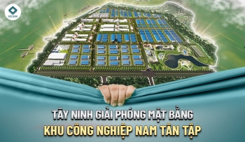 TÂY NINH GIẢI PHÓNG MẶT BẰNG KHU CÔNG NGHIỆP NAM TÂN TẬP