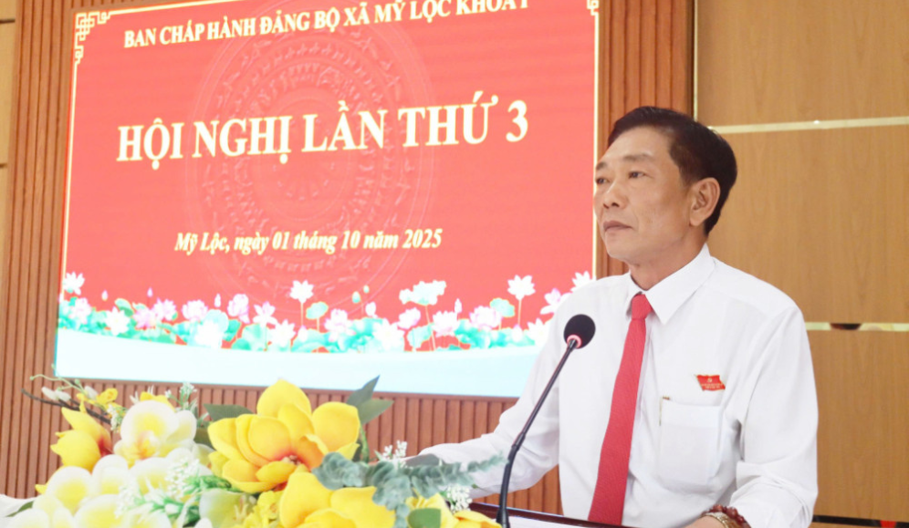 Với quyết tâm cao, sự đoàn kết, đồng thuận giữa Đảng bộ, chính quyền và nhân dân, xã Mỹ Lộc phấn đấu hoàn thành thắng lợi Nghị quyết Đảng ủy năm 2025